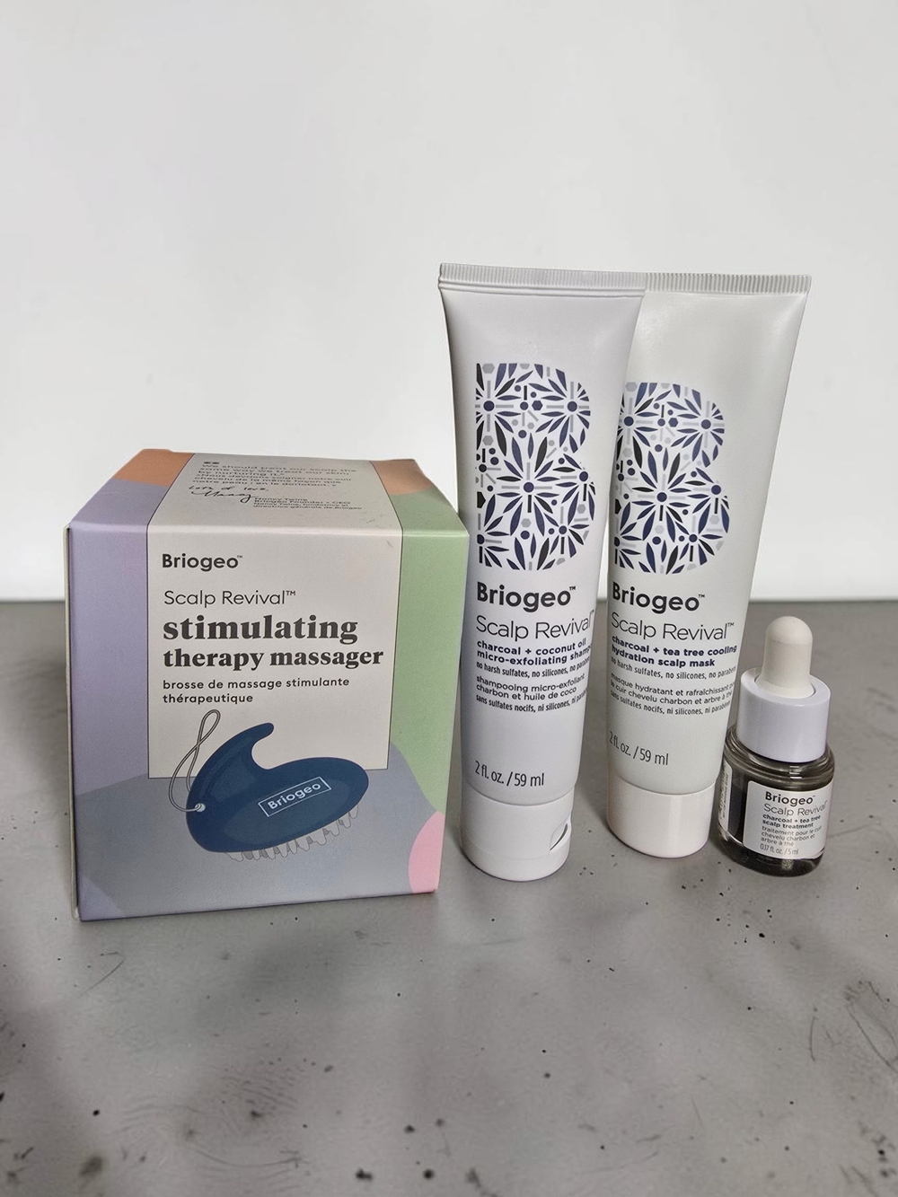 Briogeo Scalp Revival Hair & Scalp Care Bundle NEW